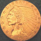 $2.50 Indian Gold Coin