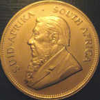 South African Krugerrand Obverse Image